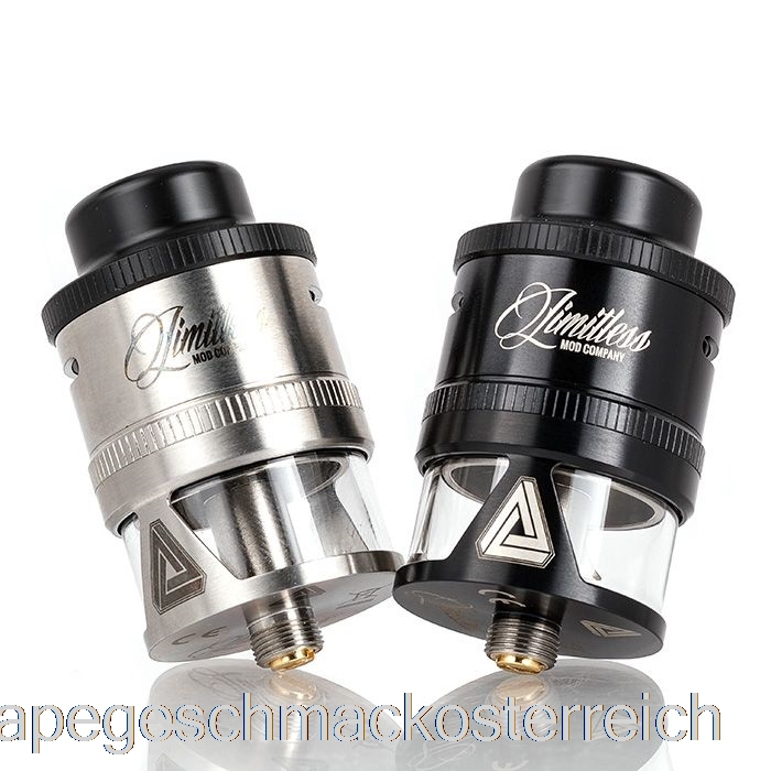 Grenzenlose Mod Co. Rdta Prime 26mm Schwarzer Vape-Geschmack